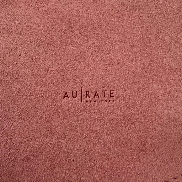 Aurate Rose Gold Vermeil Obelisk Pendant - Picture 3 of 4